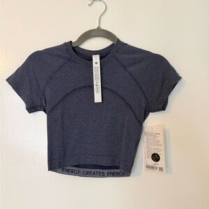 *NWT* Lululemon Swiftly Tech Cropped Short Sleeve 2.0 / Size 4
